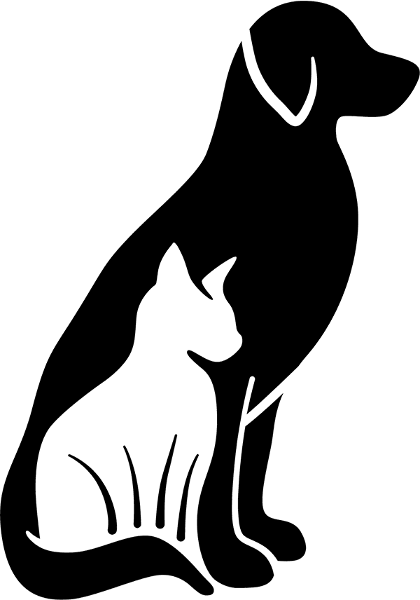 logo shape cat and dog